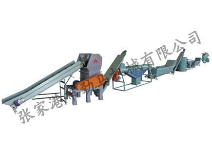 PET瓶片回收生產(chǎn)線